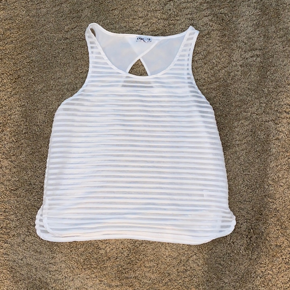Express Small White Shirt